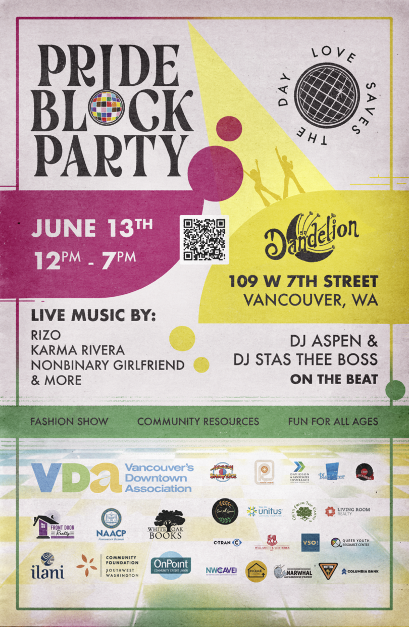 Dandelion Teahouse Pride Block Party