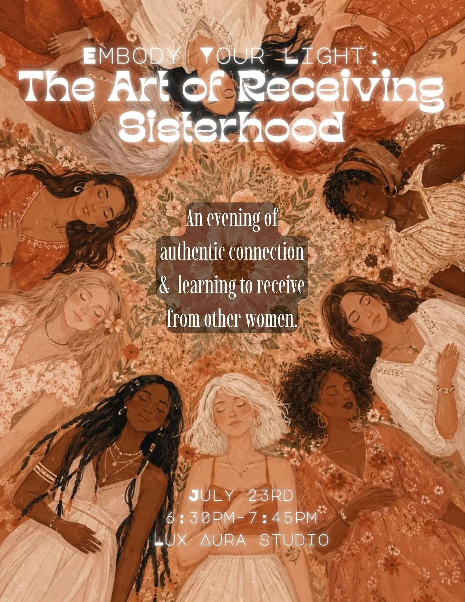 Embody Your Light: The Art of Receiving Sisterhood