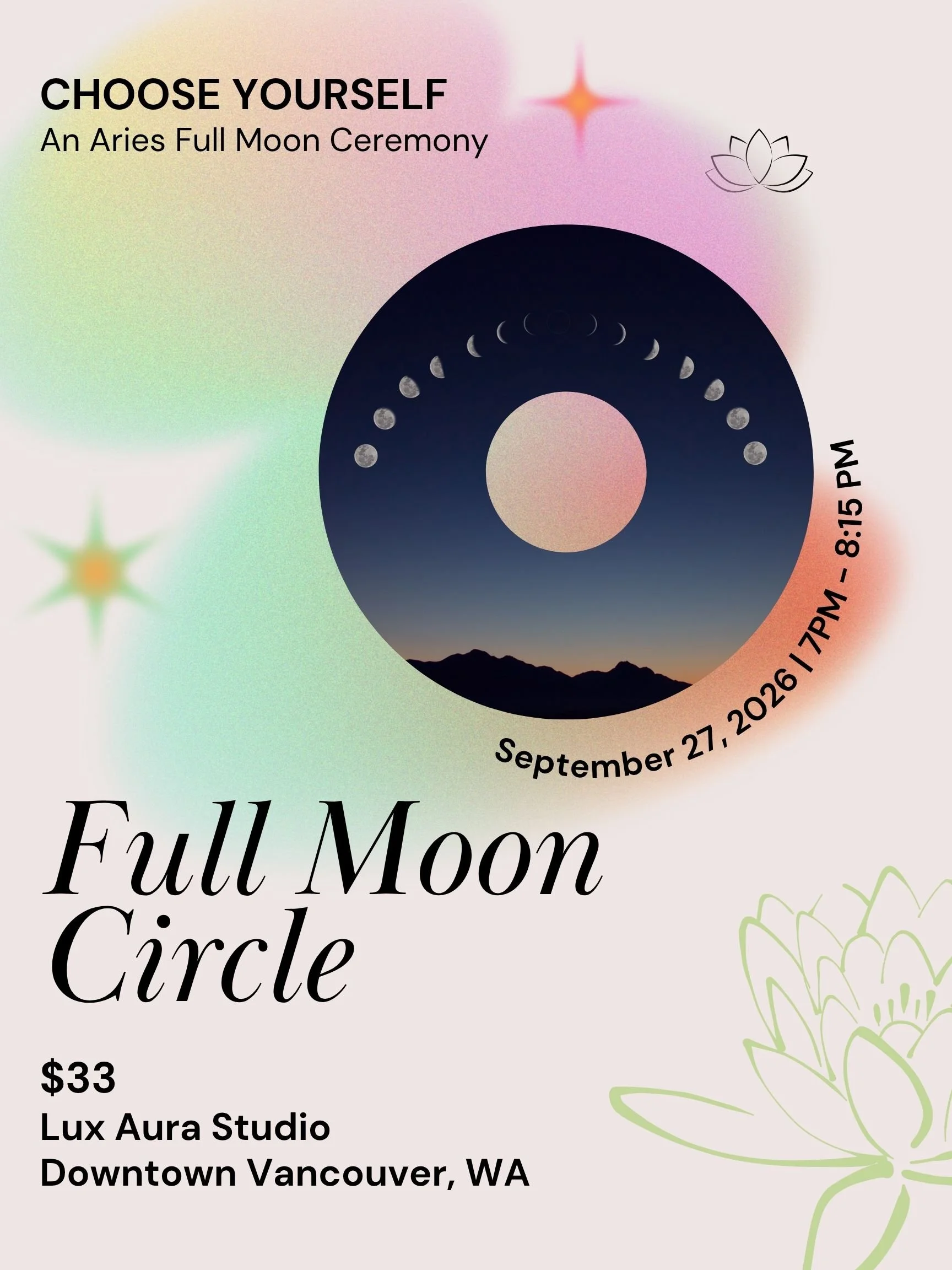 Aries Full Moon Circle 