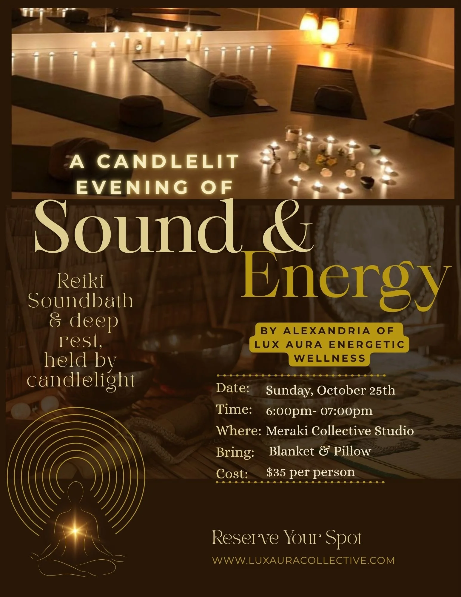 A Candlelit Evening of Sound & Energy