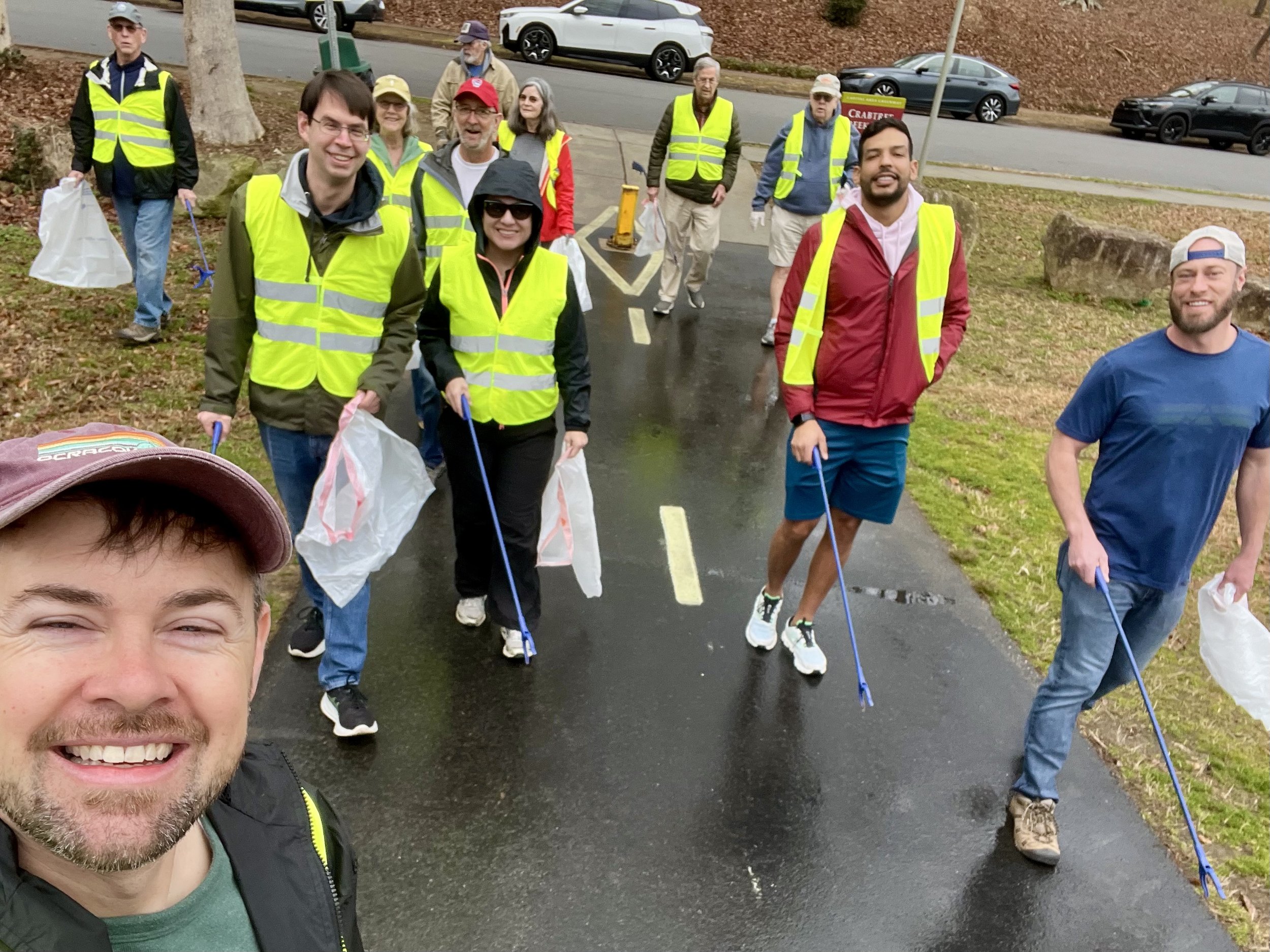 Kiwanis Club Trail Cleanup February 2026