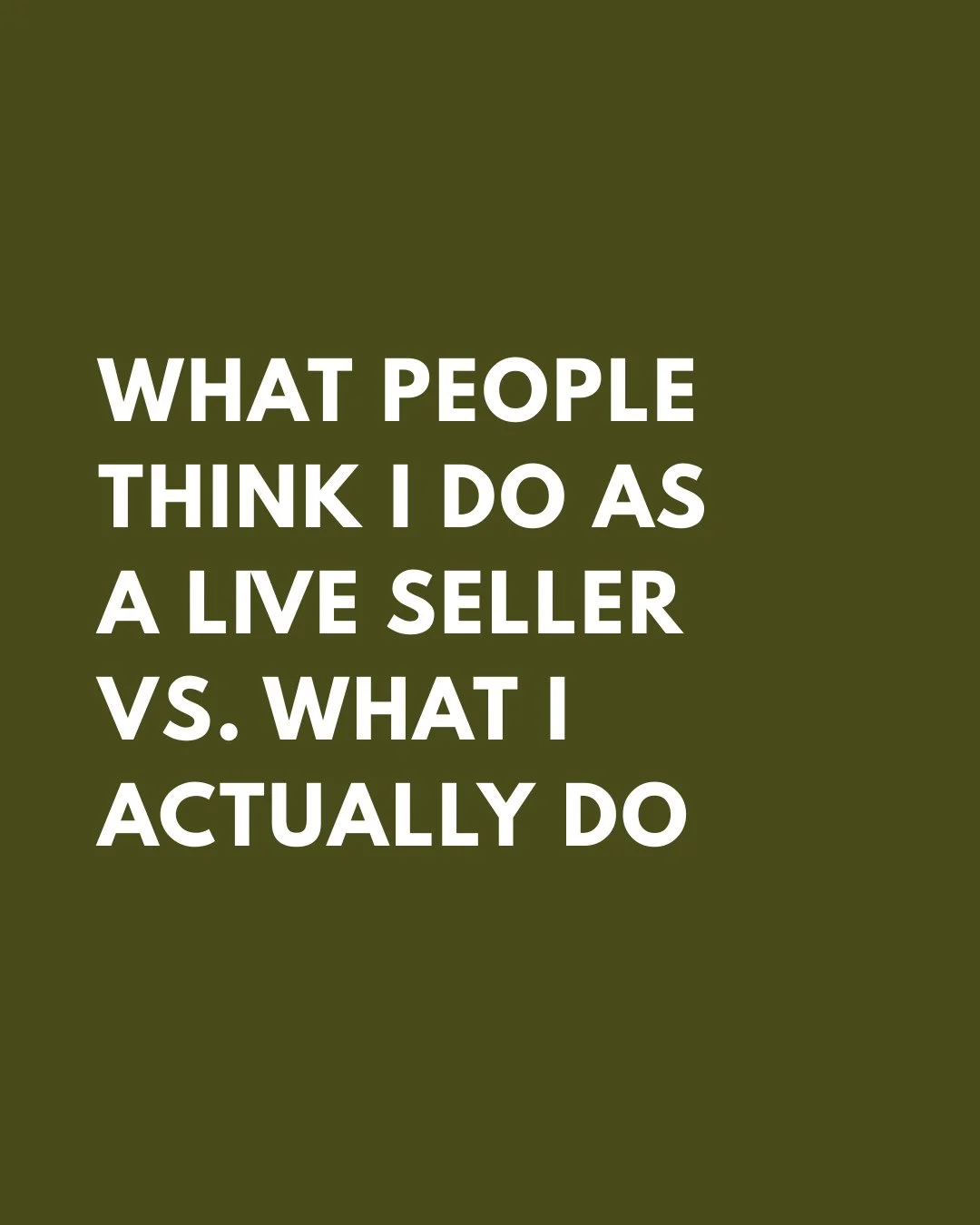 The truth about live selling? It's actually more of a challenge than you think!⁠
⁠
Don't worry, that's why I'm here to help guide you step-by-step. Viewers don't just magically buy whatever pops up in their feed, you have to know what you're selling,