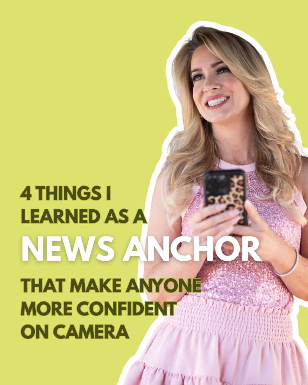 Listen, I totally get it! just because I have a background in TV doesn&rsquo;t mean every live seller does.⁠
⁠
But confidence on camera isn&rsquo;t something you&rsquo;re born with, it&rsquo;s something you build. When I was a news anchor, I had to l