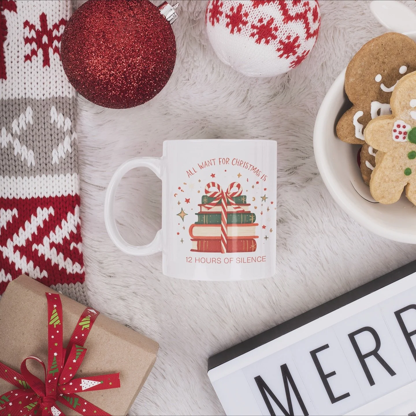 ✨ All we want for Christmas? A warm mug&hellip; and 12 hours of pure silence so we can finally read in peace. 📚🎄
If you know, you know. 🤭
Perfect gift for every book lover on your list (including yourself). ☕️💗

🎁 Now available in our Christmas 