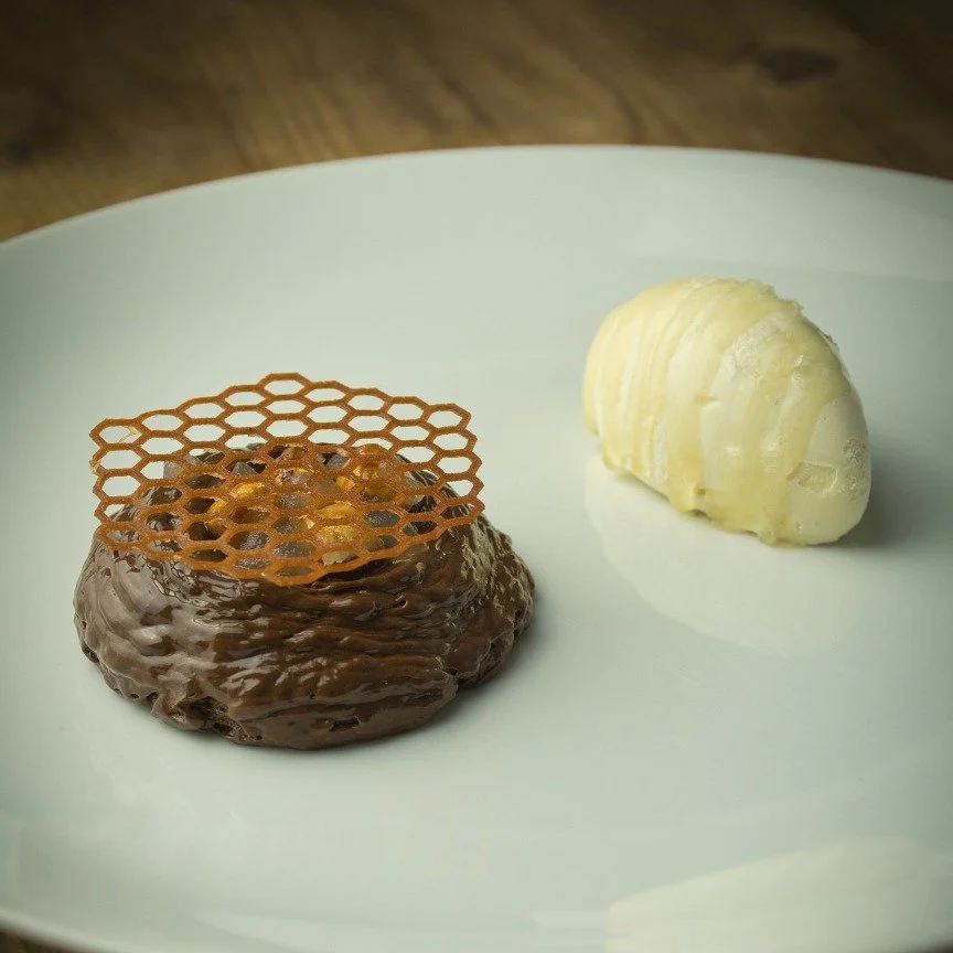 The final course, crafted with warmth and finesse.

Our Autumn/Winter desserts celebrate comfort and indulgence &mdash; familiar flavours elevated with elegance, designed to end the evening on a sweet seasonal note.

Chocolate &amp; Honey &ndash; Dar