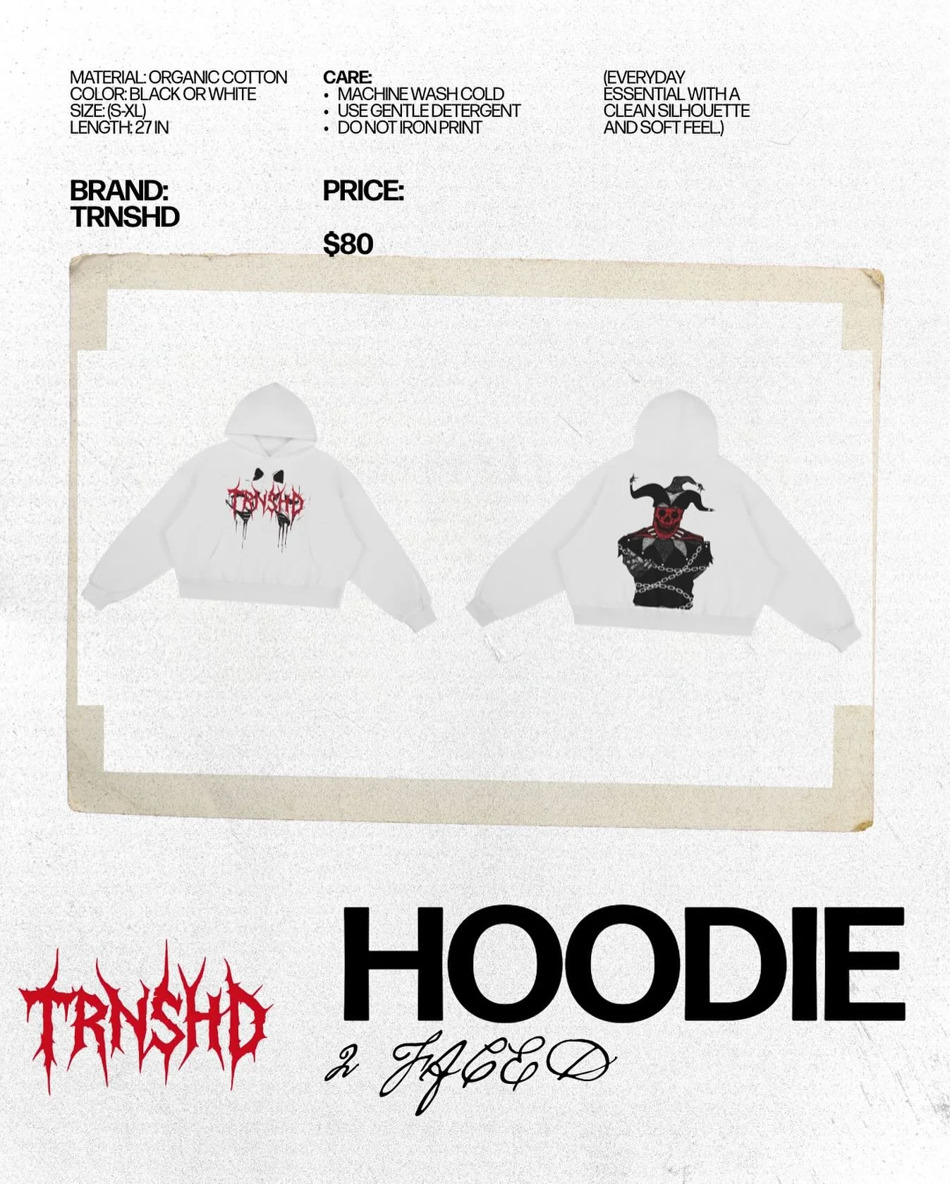 TRNSHD X 2 faced coming soon 

#explorepage #explore #fyp #viralpost #viralfashion #trendalert #instatrending #reelsviral #reelsforyou #reelsinstagram #fashionreels #reelsdaily #trendingnow