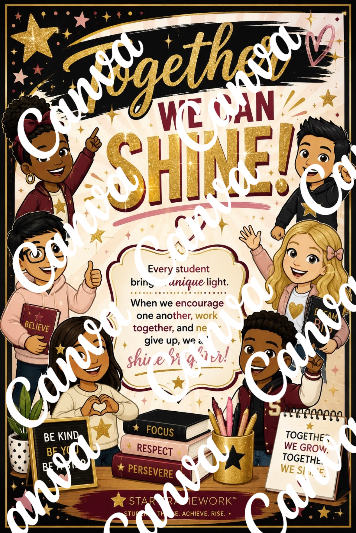 "We Shine" Poster
