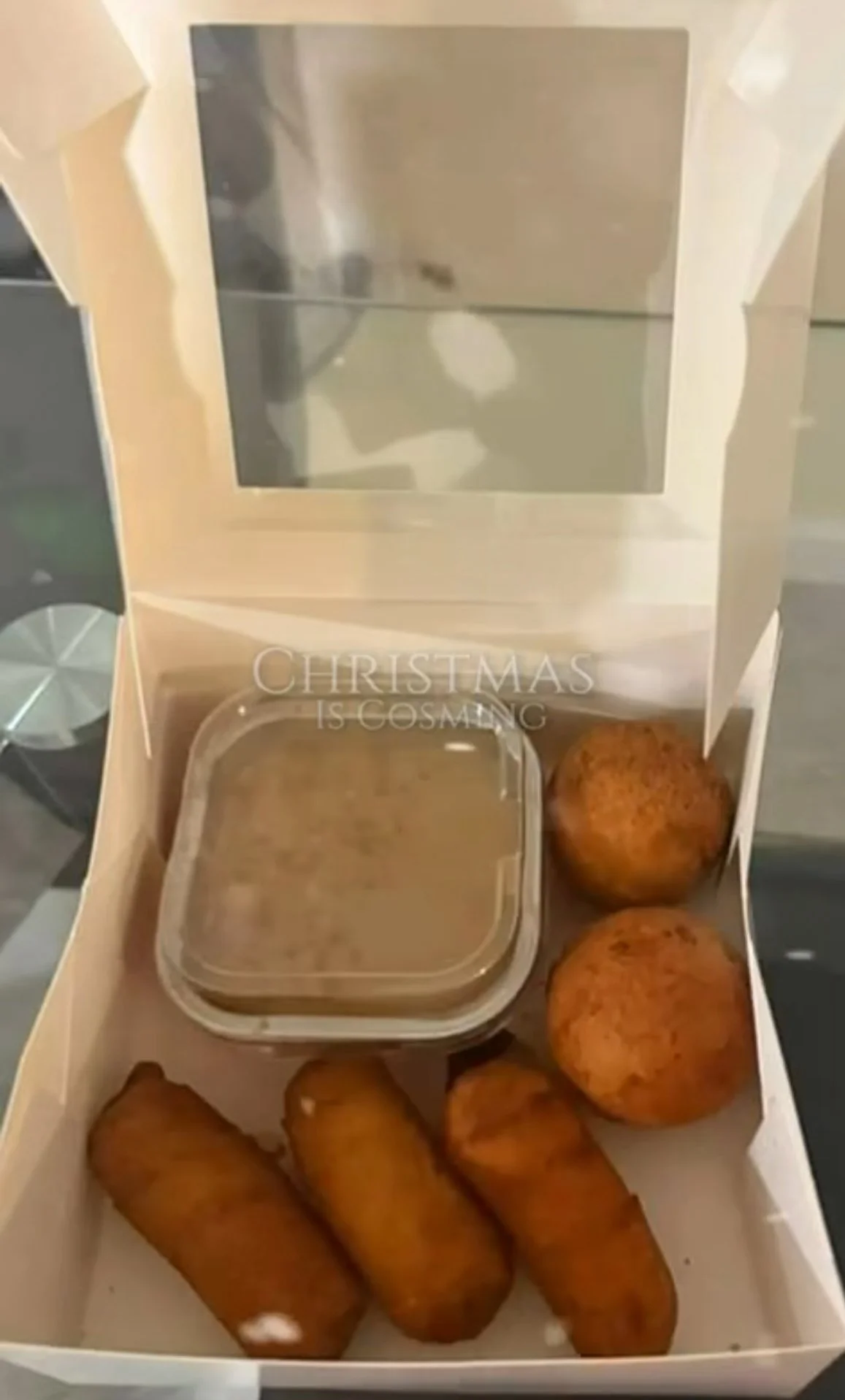 Natilla con Bunuelos