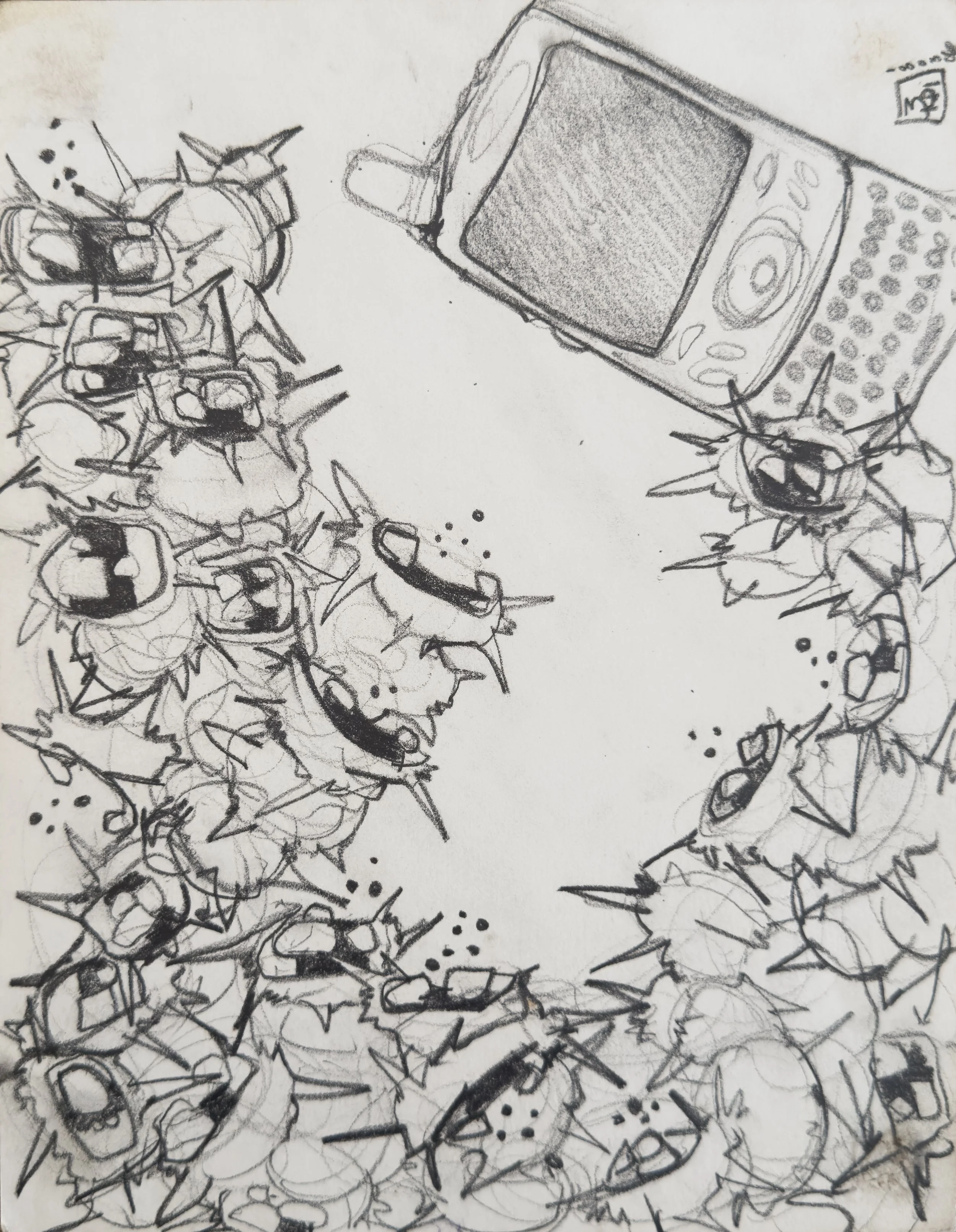 10. Sketch Study on Paper