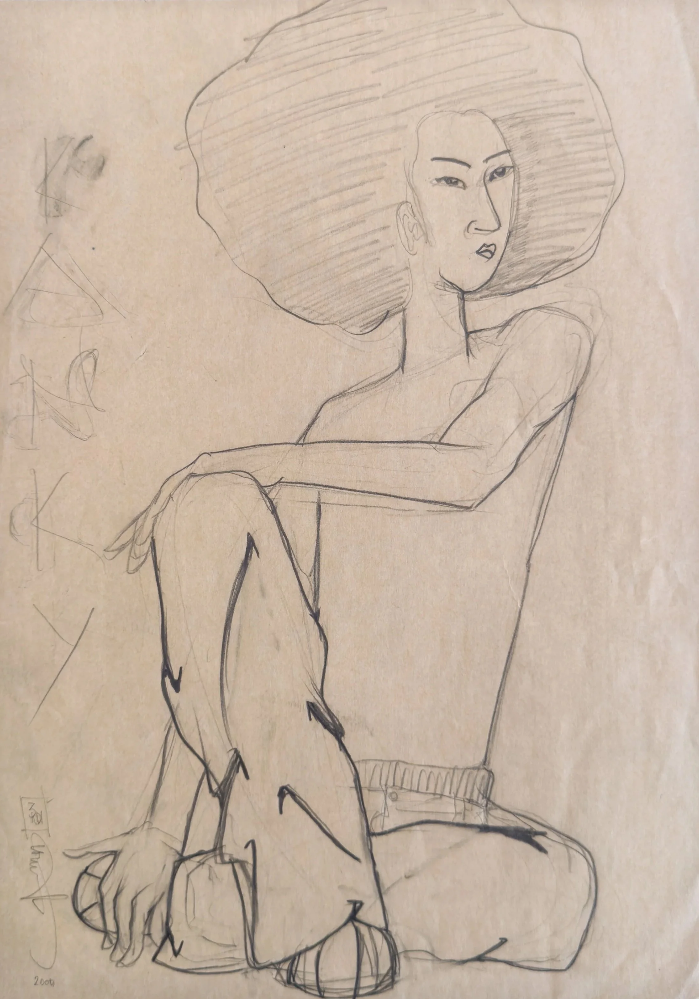 3. Sketch Study on Paper