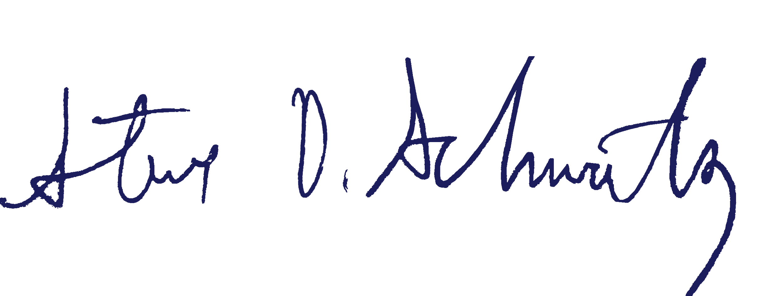 Signature reading 'Leo D. Armstrong' in blue ink.