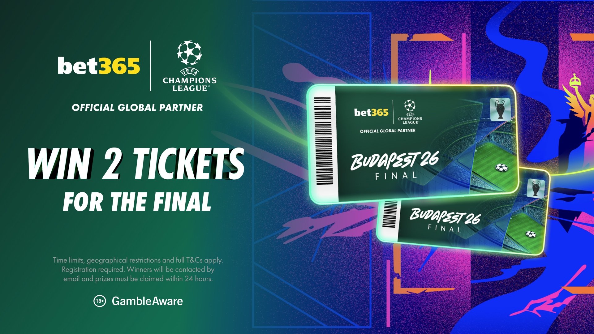 UEFA Champions League Ticket Giveaway 🎟️