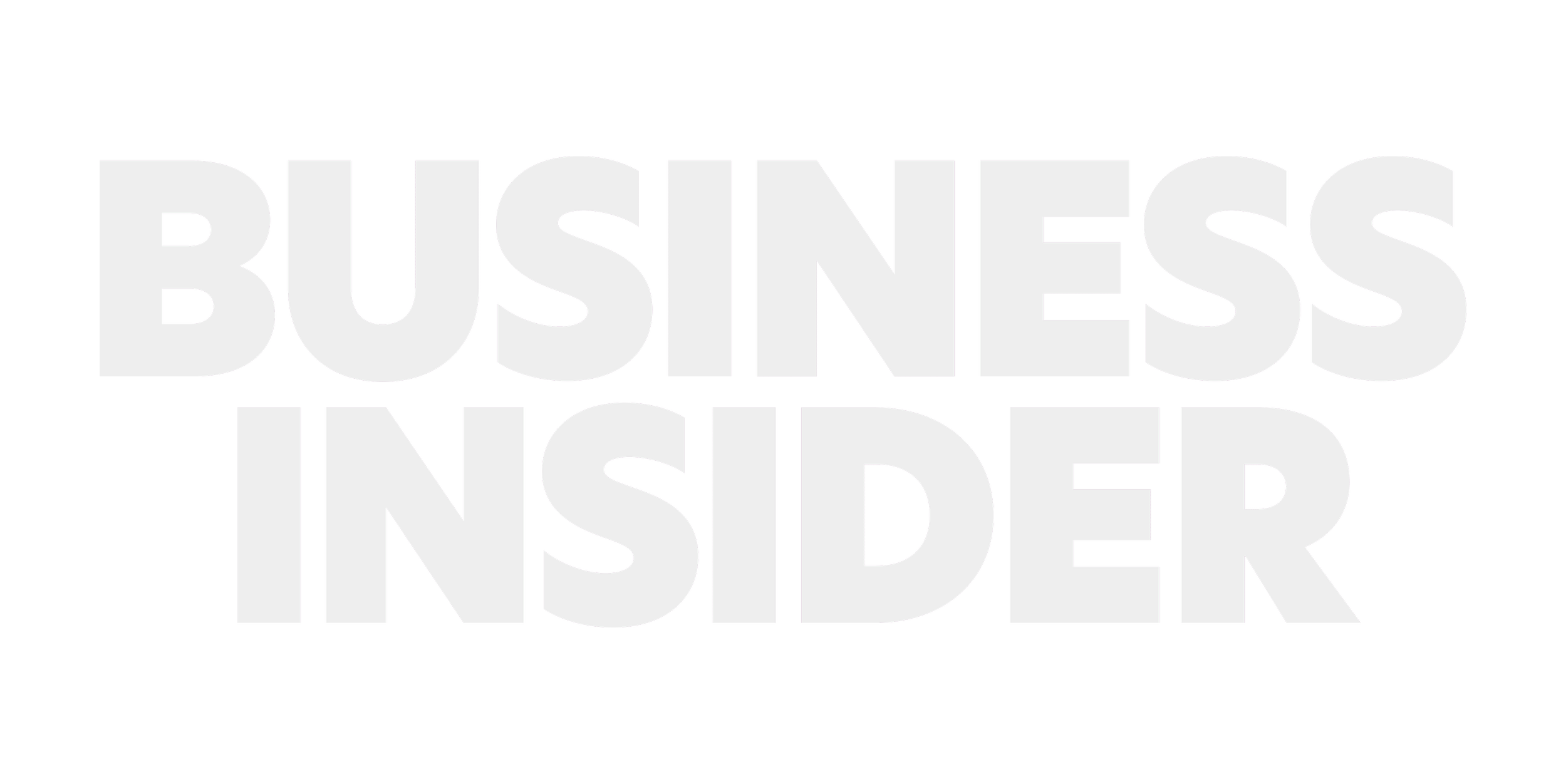 Bold gray text on black background reading "BUSINESS INSIDER".