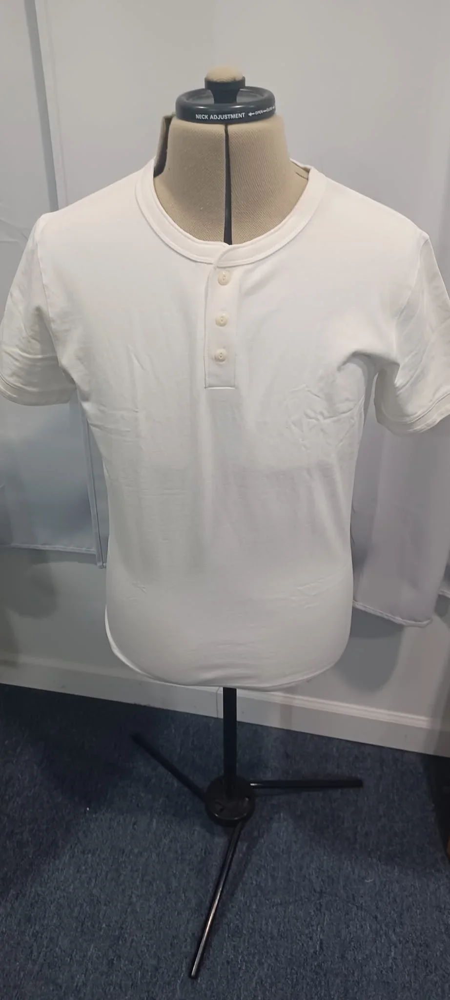 Cotton Henley Undershirt