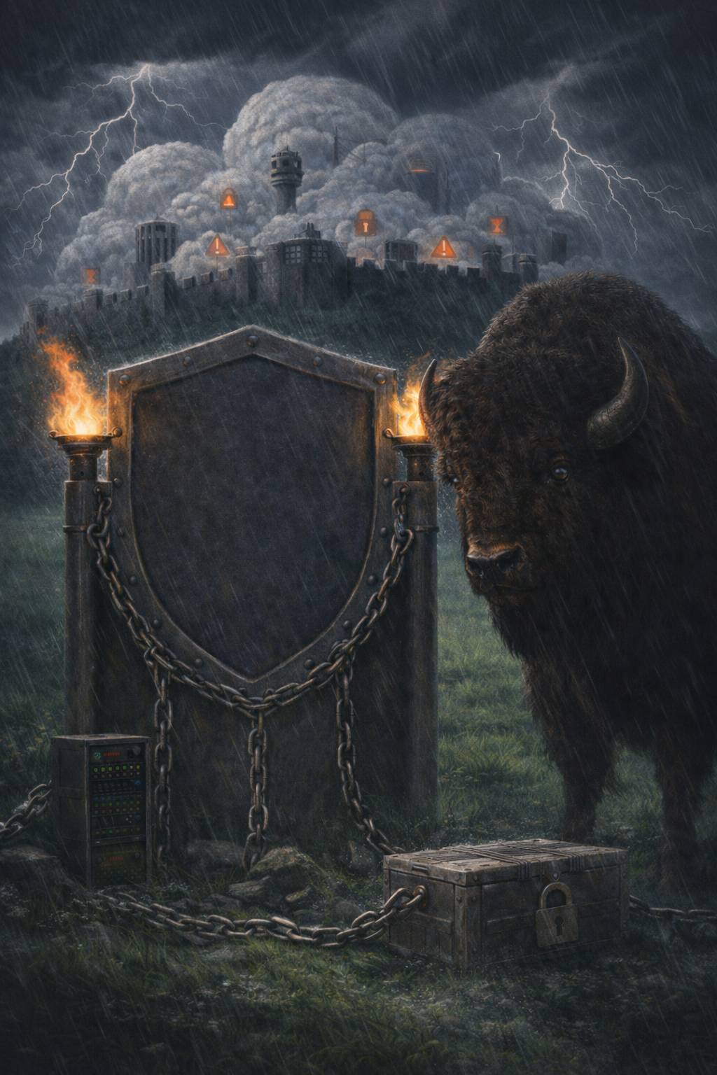 Bison symbolizing system and cloud hardening services