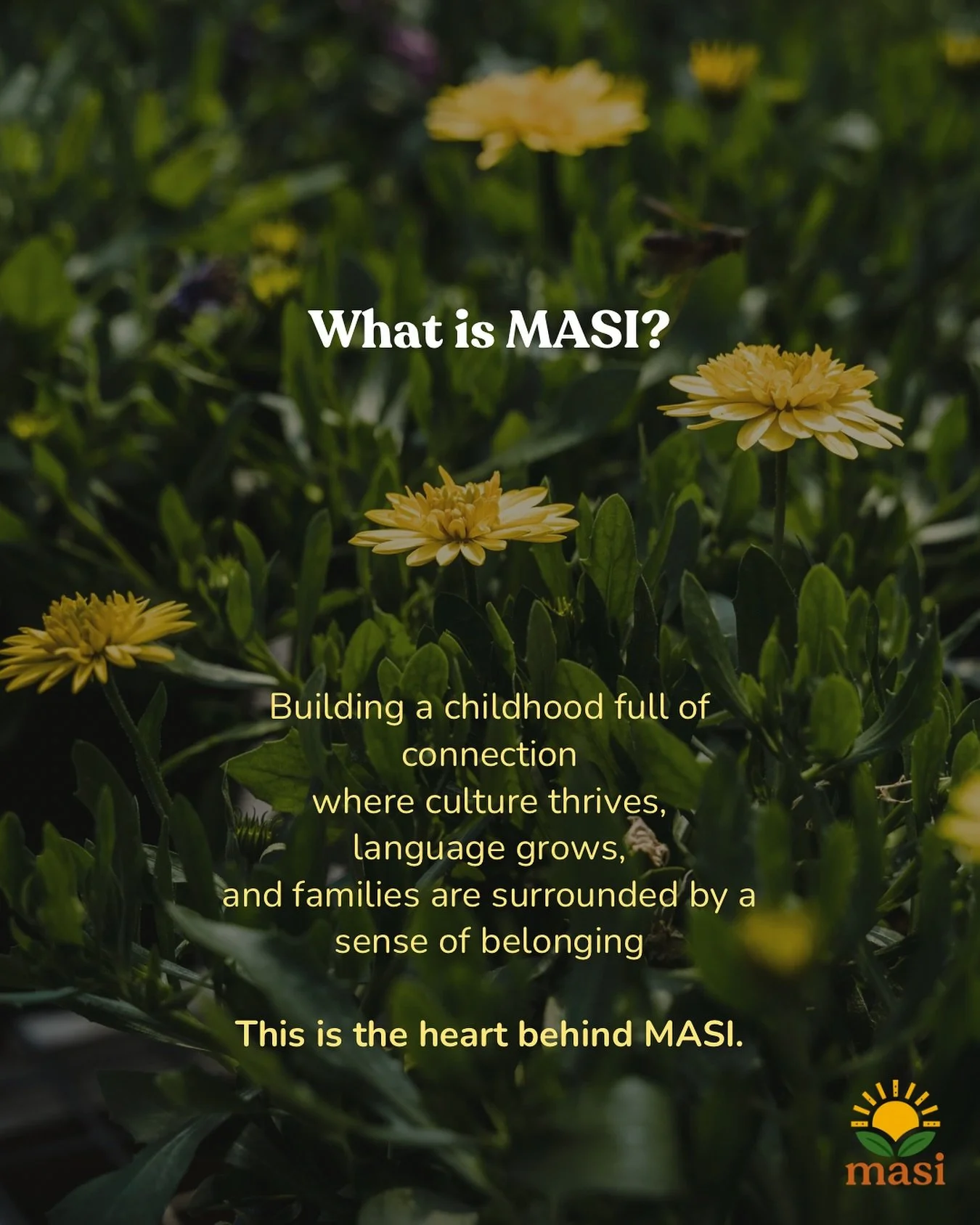 MASI is rooted in language, culture, and play - the roots that carry our stories forward.

Created as a space where families can raise confident, connected, bilingual littles and create community as they grow.

🌞 🌻 Coming soon

#bilingualkids #bili