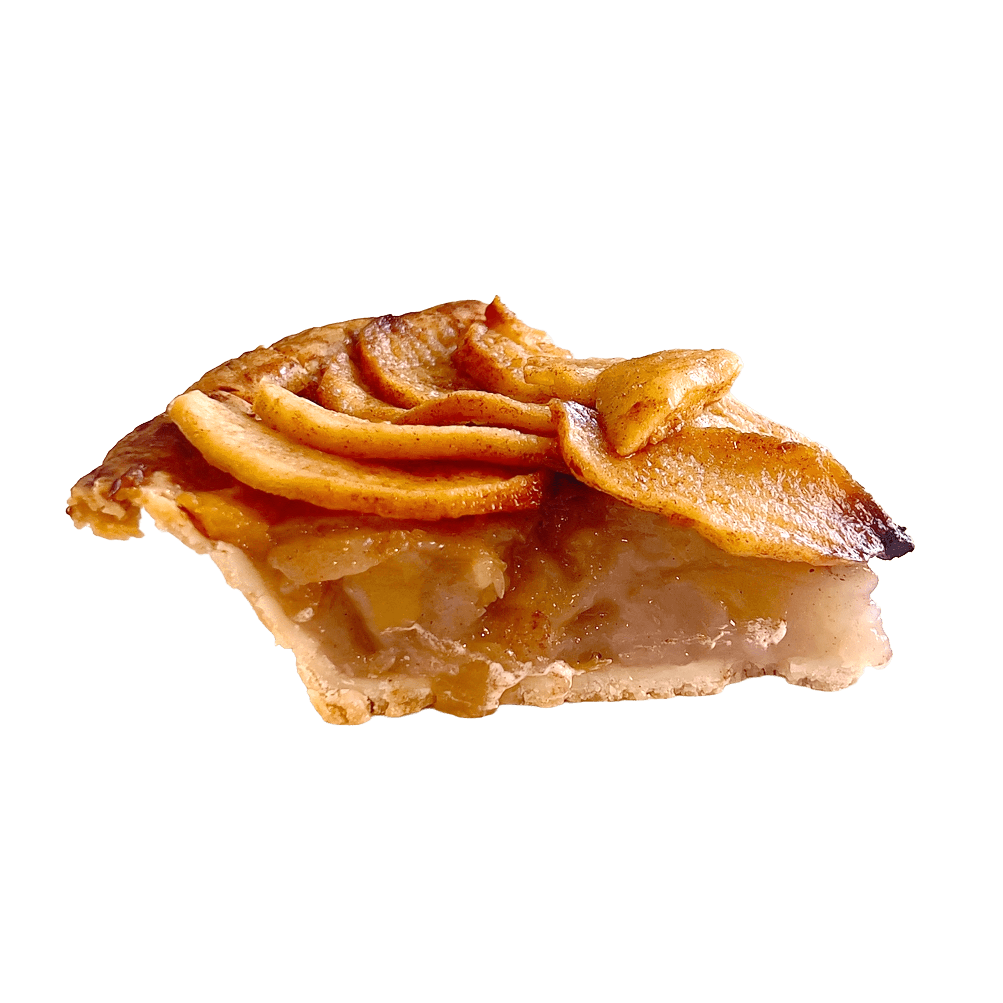 Baked Apple Pie:
Gluten Free Non-GMO Pie Shell [Brown Rice Flour, Water, Organic Palm Fruit Shortening, Org. Cane Sugar, Tapioca Starch, Potato Starch, Sea Salt, Baking Powder, Guar Gum], Organic Apples, Filtered Water, Org. Cornstarch, Arrowroot Pow
