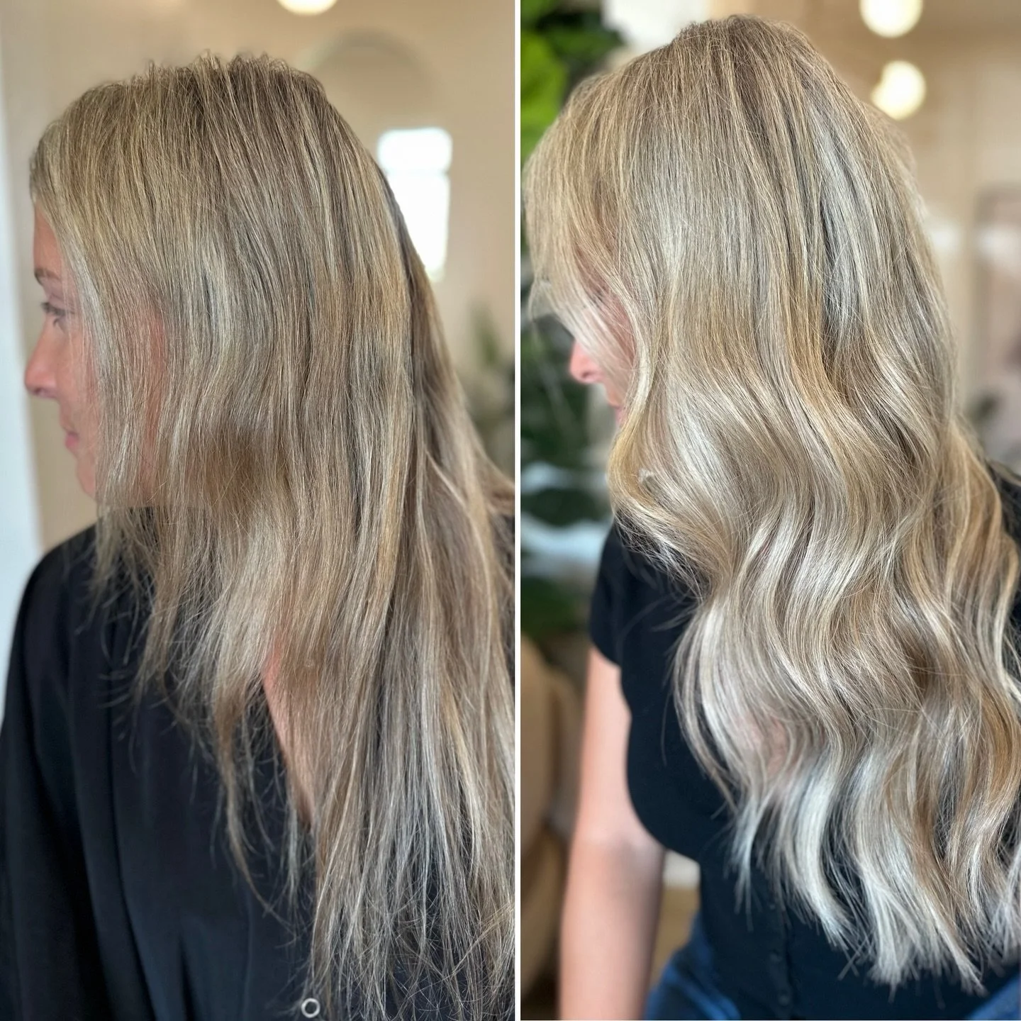 Extension transformation goals courtesy of Vanessa @vue.salon! 🙌🏼