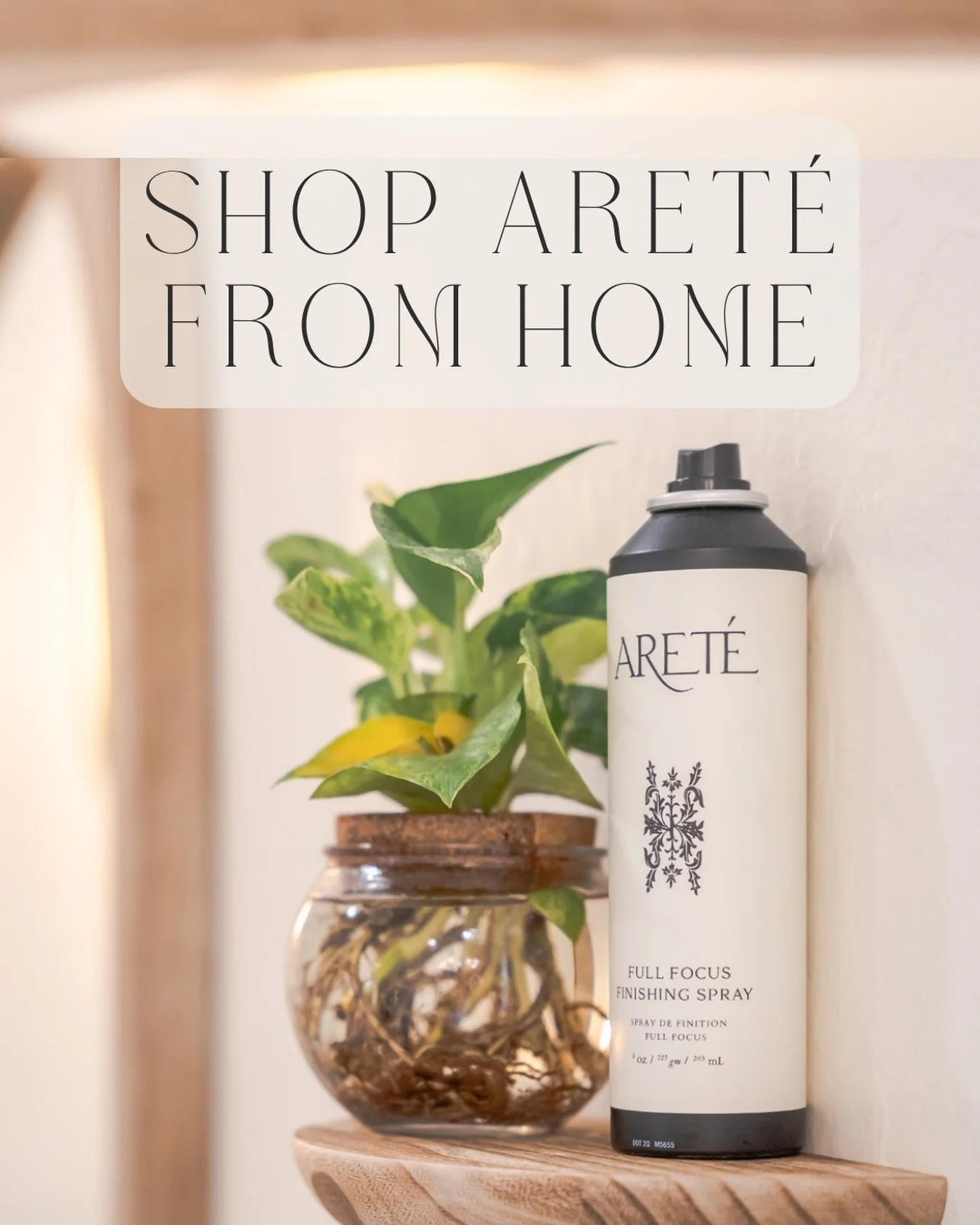 We&rsquo;re excited to share that our Aret&eacute; collection is now available online! The same thoughtful, high-performing, ingredient-conscious formulas we use behind the chair, now ready to purchase from the comfort of home.
This is haircare that 