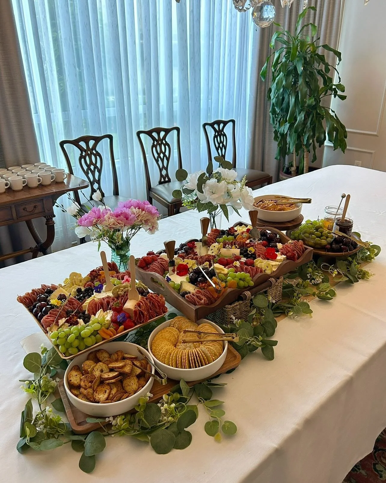 a grazing table then off to escapade 🧚🏻&zwj;♀️ 🌸🪩 work hard play harder