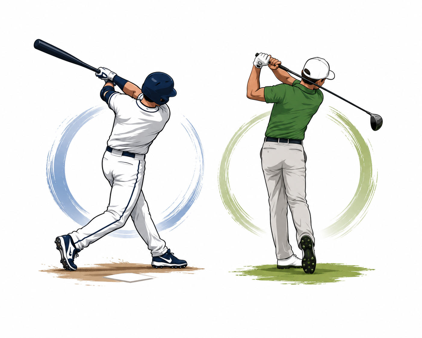 Why Your Baseball Swing Is an Asset in Learning Golf