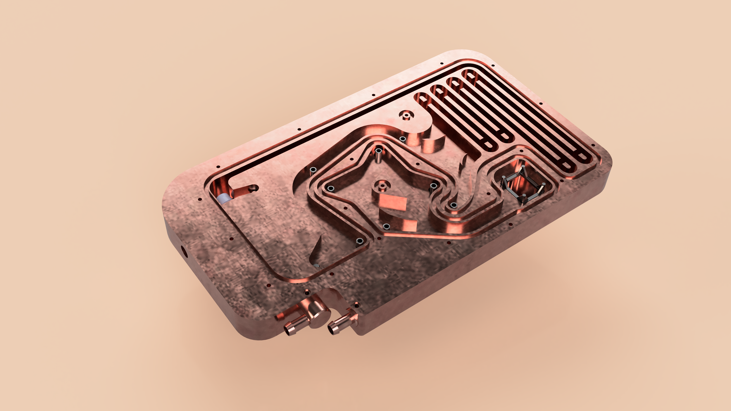 3d model for a cnc project - medical device for brain tumor treatment