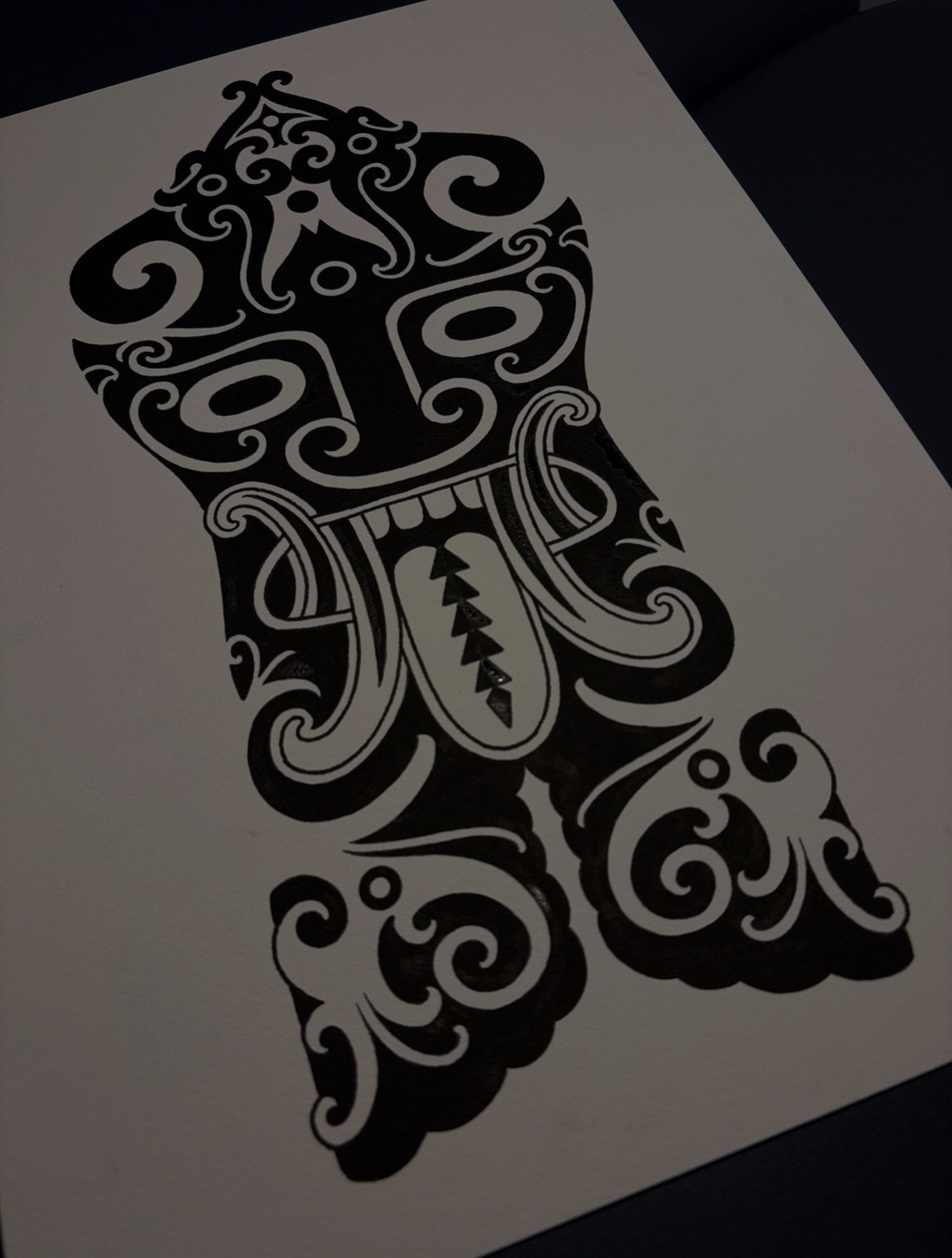 Ink on Arches and some drawn on fillers for @donny_tattoo_ :) upcoming spots available for December, DM or email to set something up 💥🖤🖤