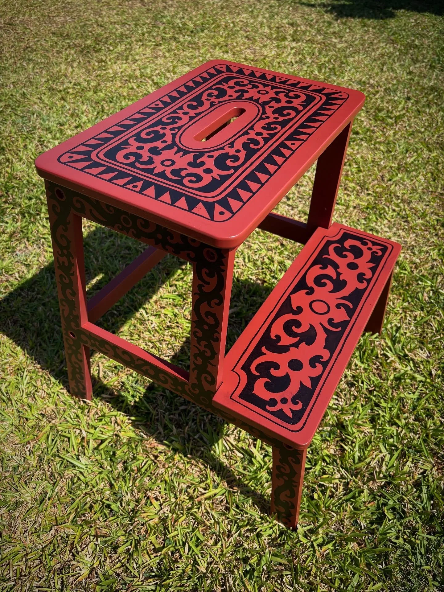 Painted step, tattoos.. fresh and healed :) &bull;thomastattooing@gmail.com&bull; or DM for bookings 🎯