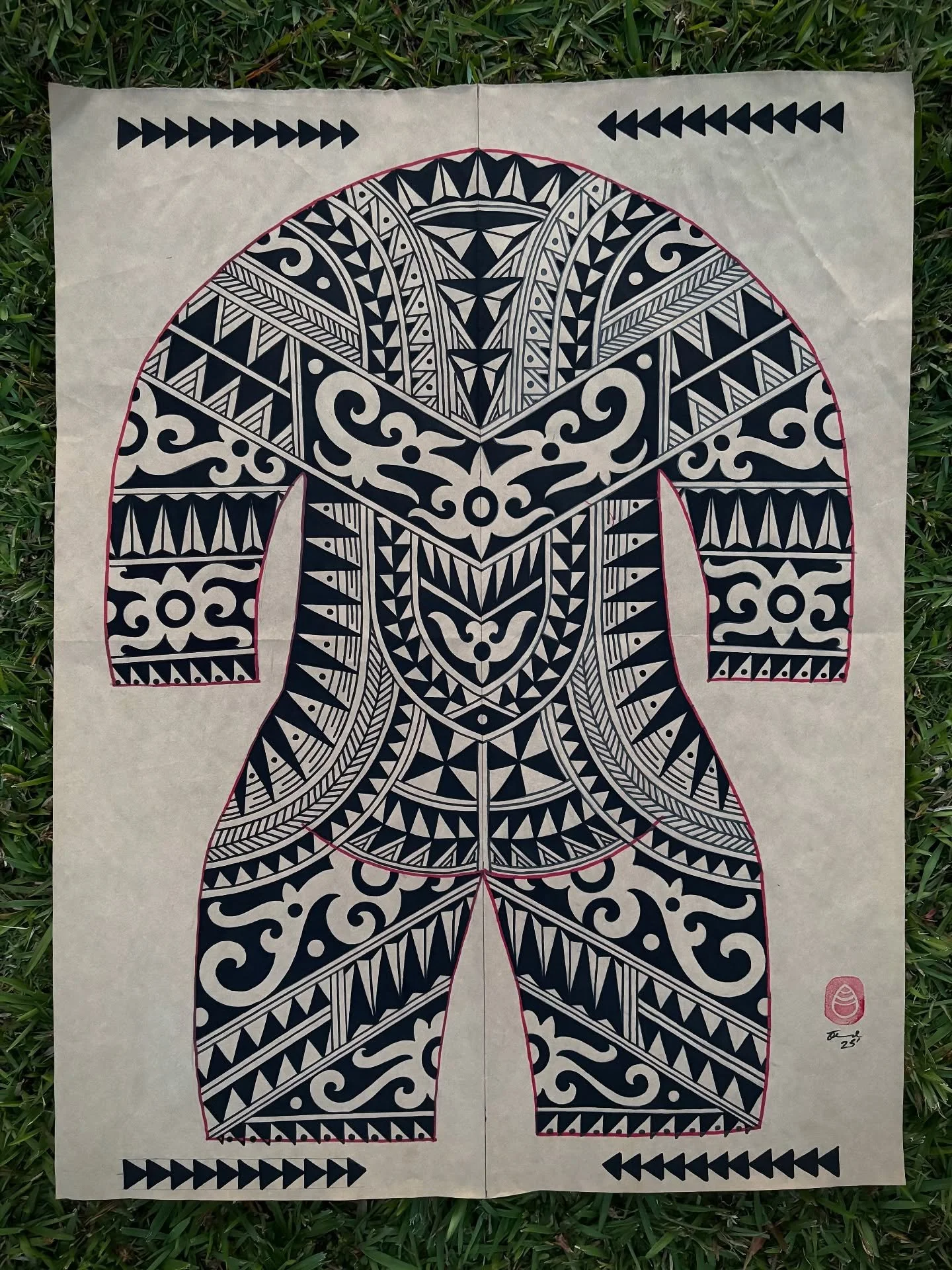 Painting on recycled paper. Would love to do some larger scale tattooing like this. Send me a message if you&rsquo;re interested :) &bull;thomastattooing@gmail.com&bull; 🖤