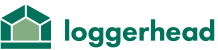 Loggerhead logo with a stylized green turtle and the word 'loggerhead' in lowercase teal letters.