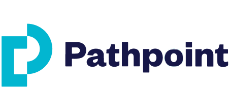 The Pathpoint logo with a stylized 'P' in teal and the word 'Pathpoint' in dark blue.