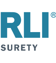 RLI Surety logo in blue and black text