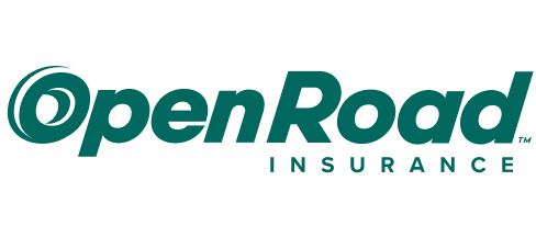 Open Road Insurance logo in teal and black