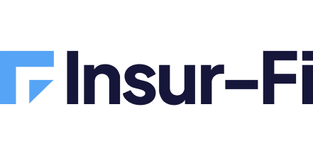Logo of Insur-Fi with a stylized check mark and the company name.