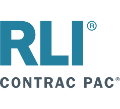 RLI Contract PAC logo with blue and black text.