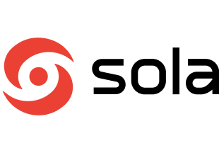 A black background with a stylized red spiral symbol and the text 'Twitch' in white.