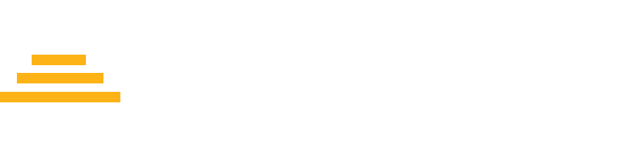 Logo with three horizontal yellow lines and bold white text reading 'The Stair Factory' on a black background.
