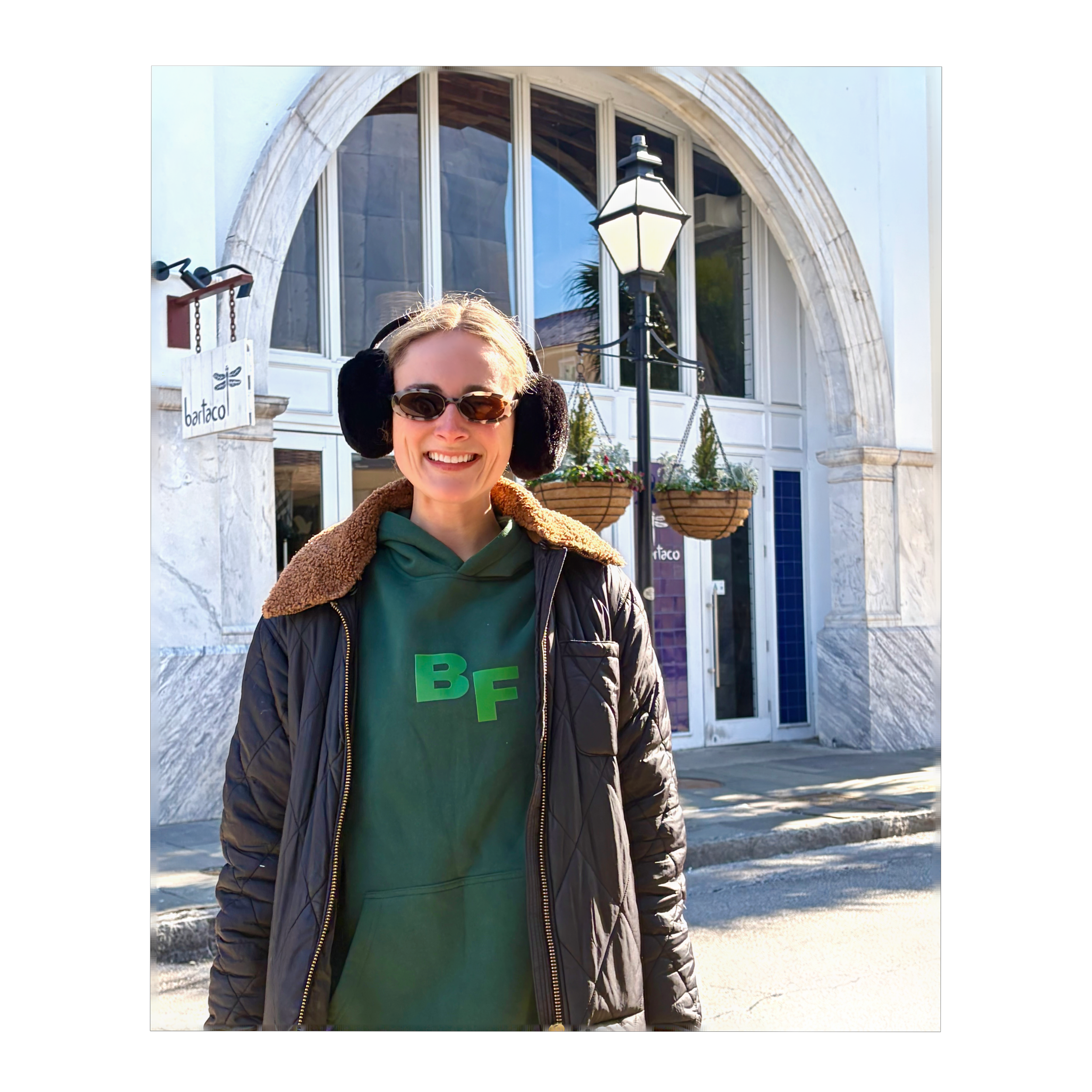 Biggy Hoodie- Green x Green