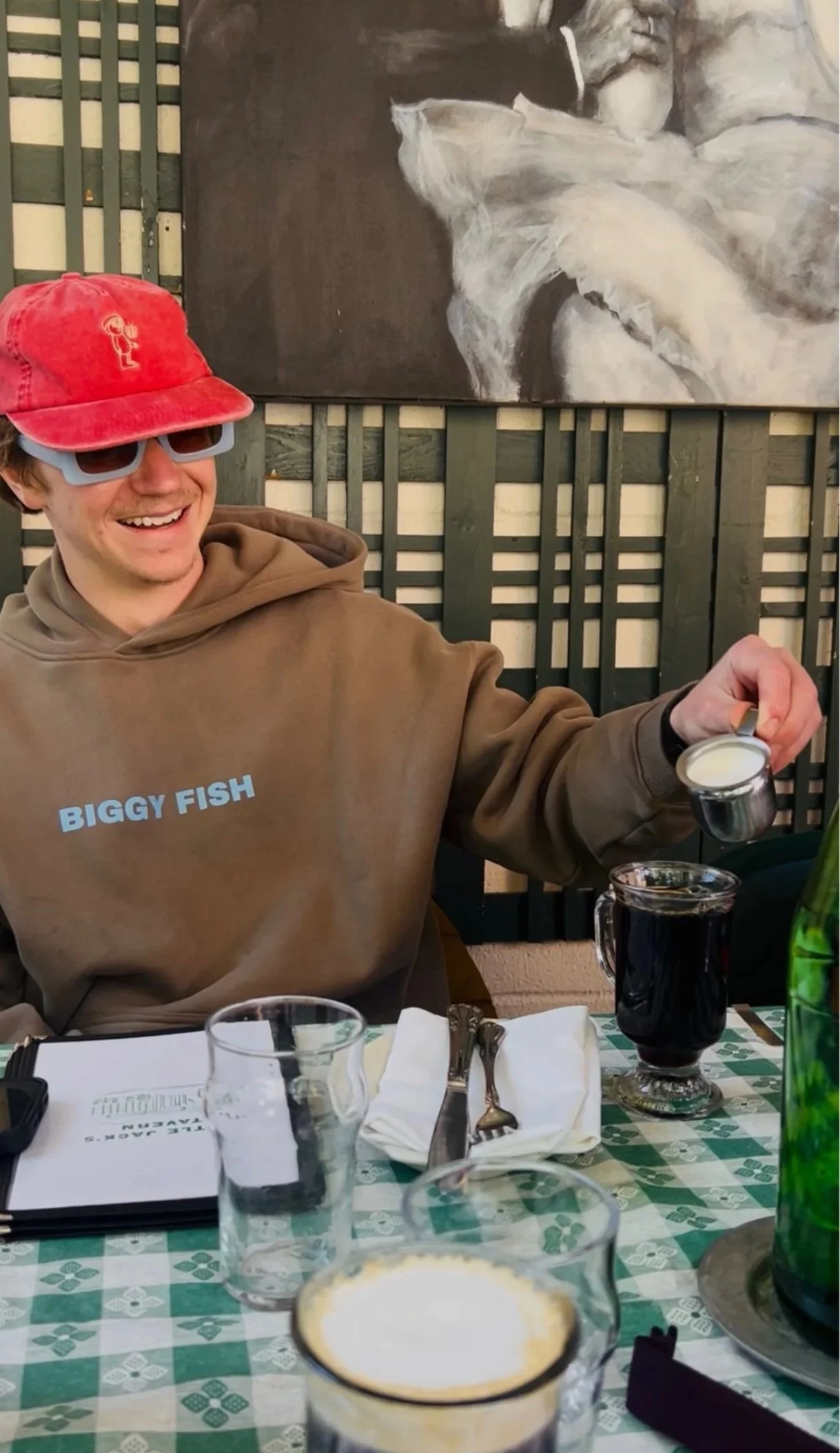 Biggy Hoodie- Coffee Gray