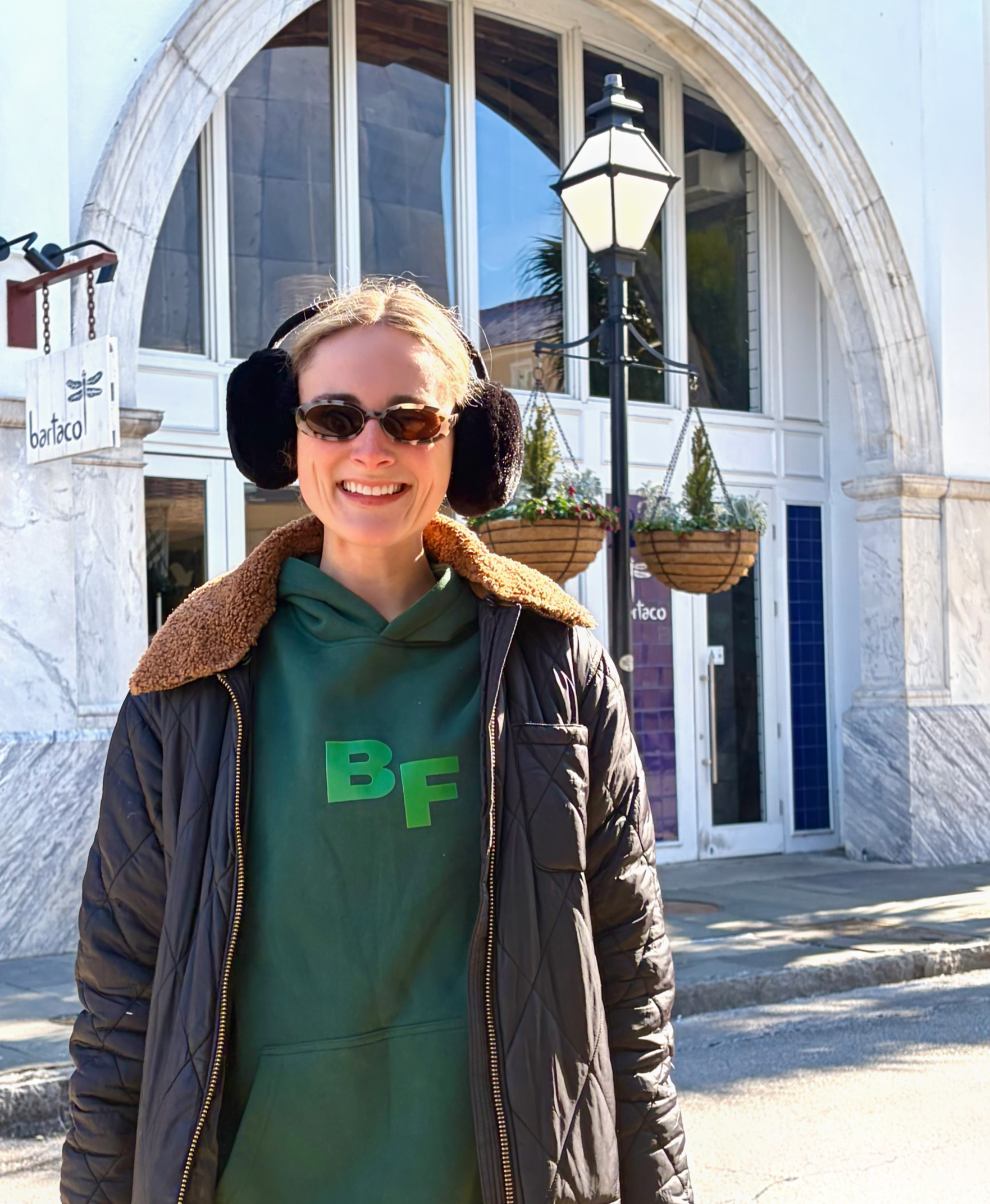 Biggy Hoodie- Green x Green