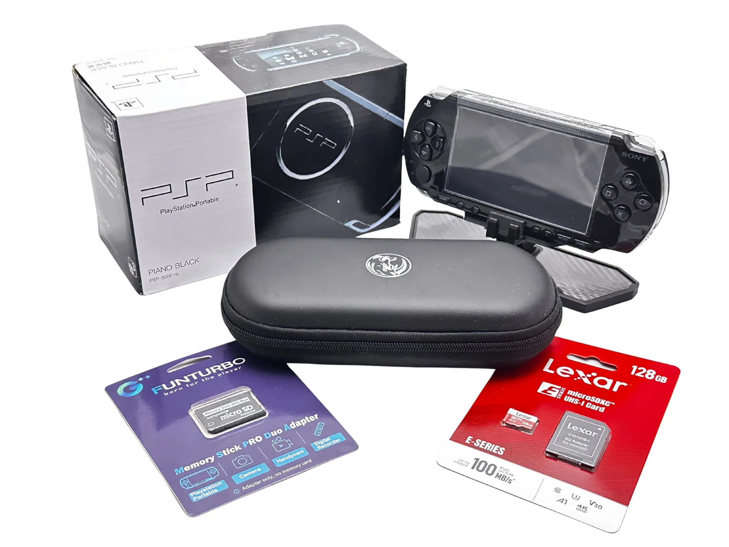 Sony PSP-3000 Gaming Bundle (Piano Black)