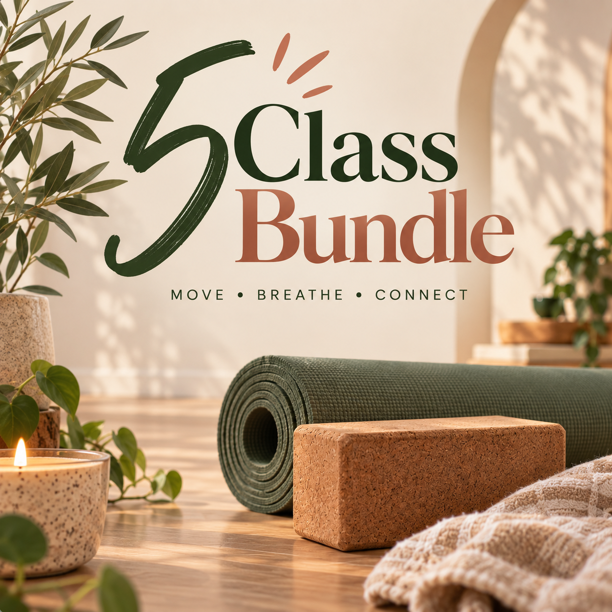 5 Class Package | In-Person Classes, Northampton, UK
