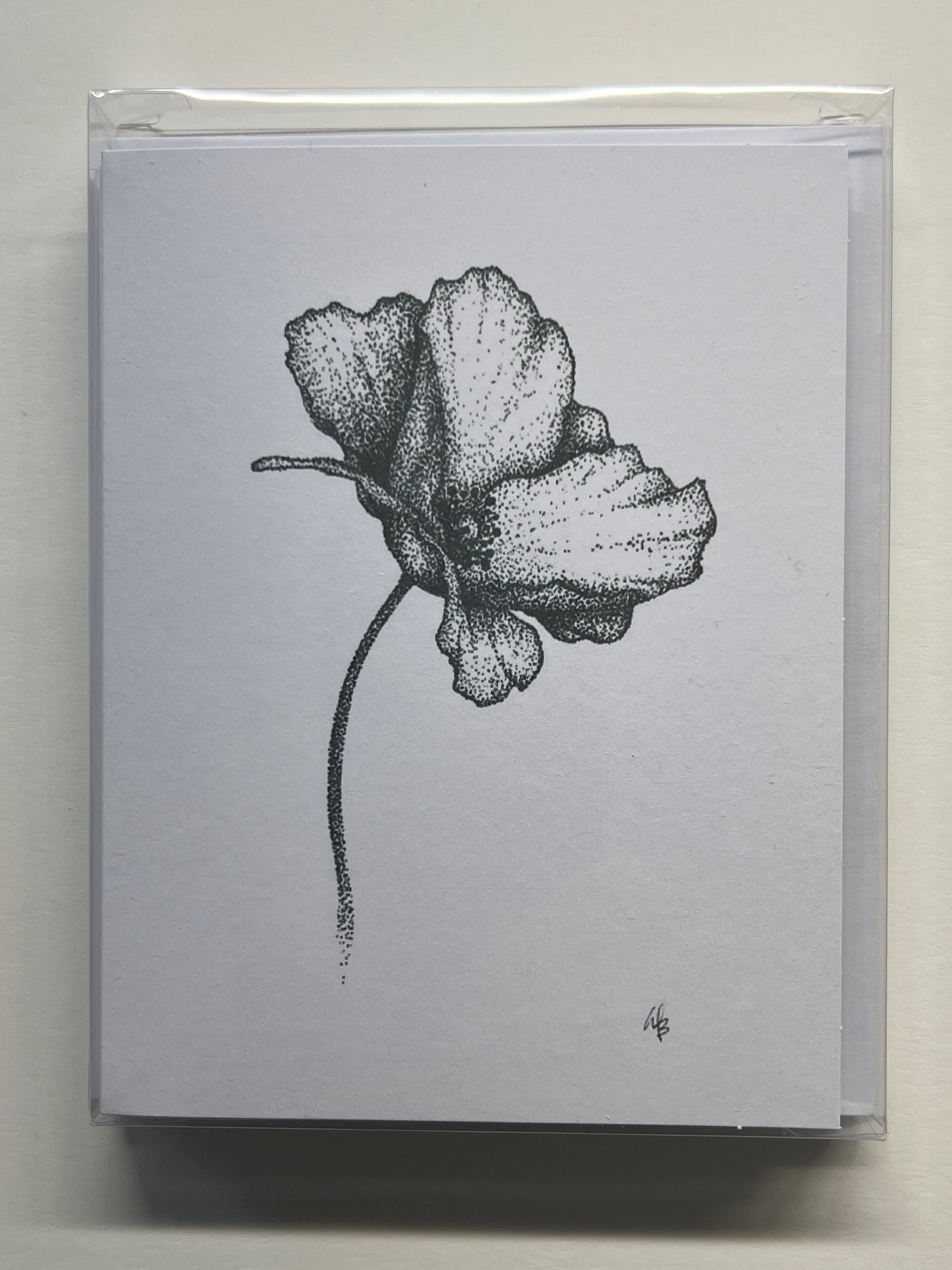 Poppy notecards