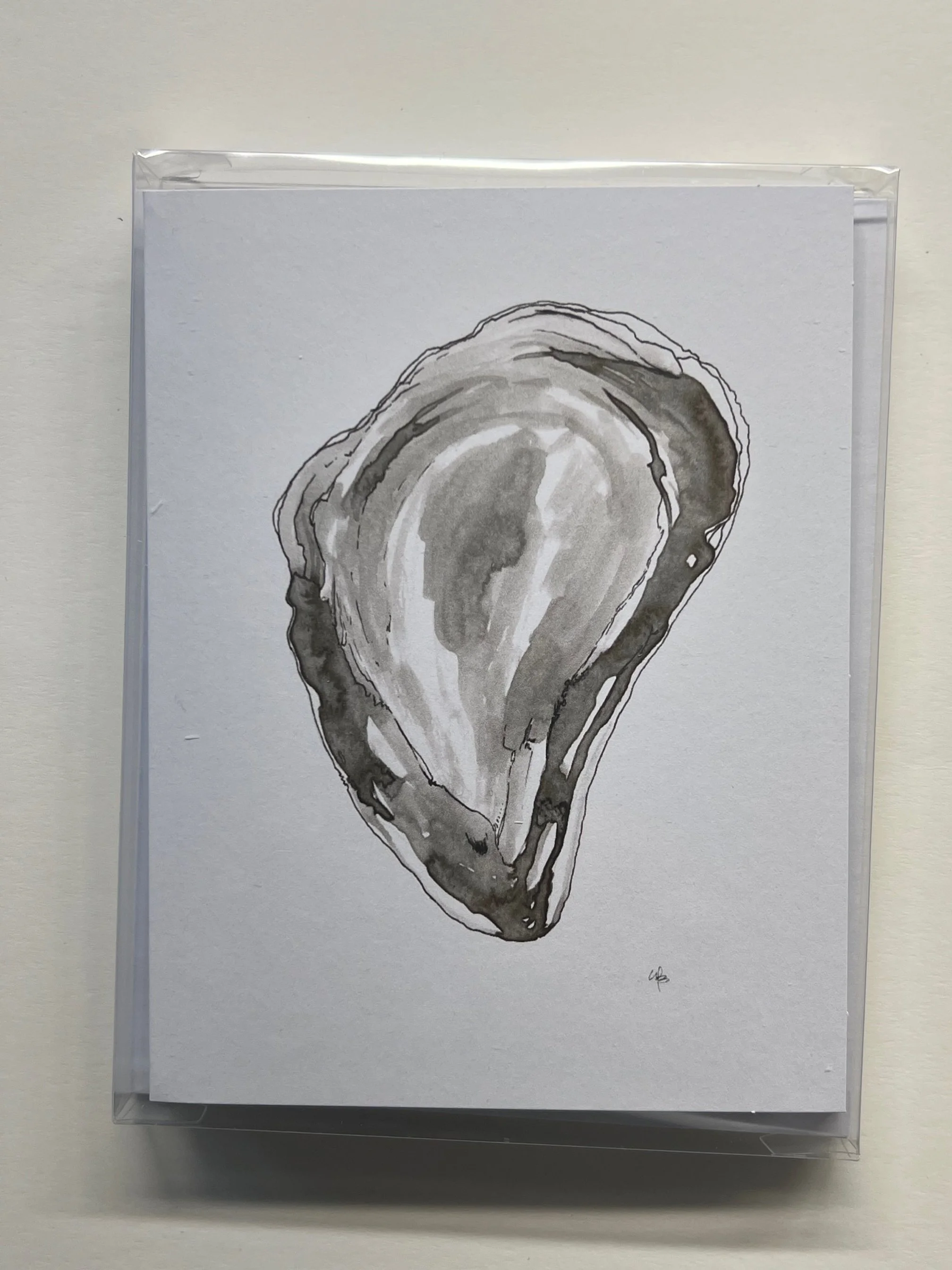 Oyster notecards