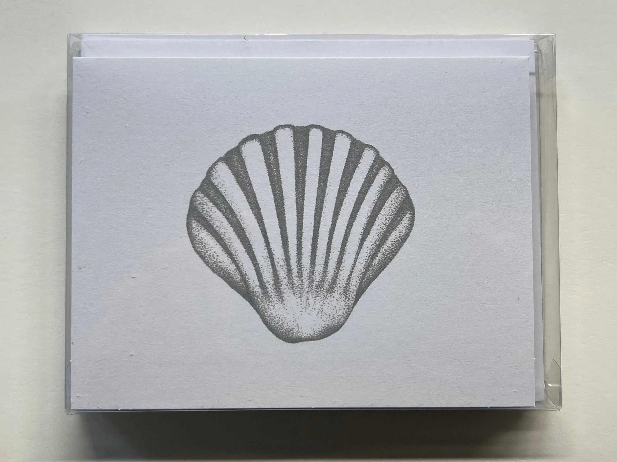 Seashell notecards