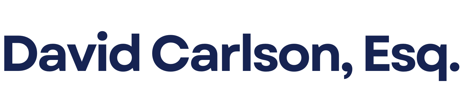 David Carlson, Esq.