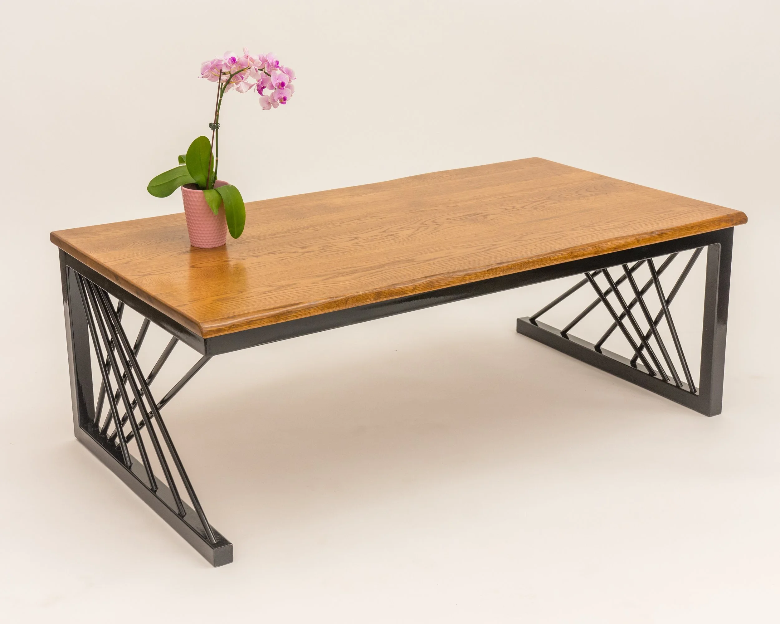 #130 - Metal + Wood Tables