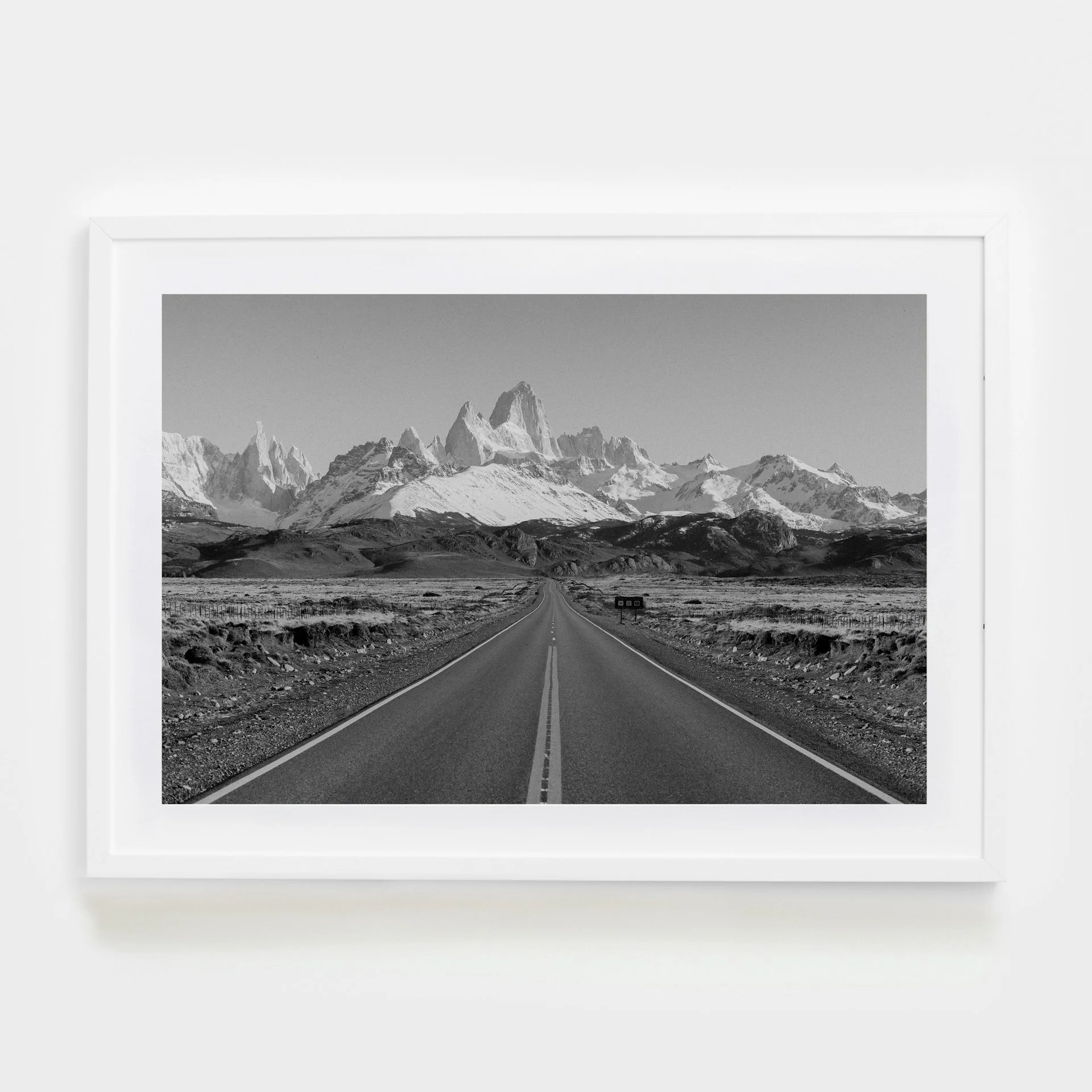ROAD TO PATAGONIA - B&W
