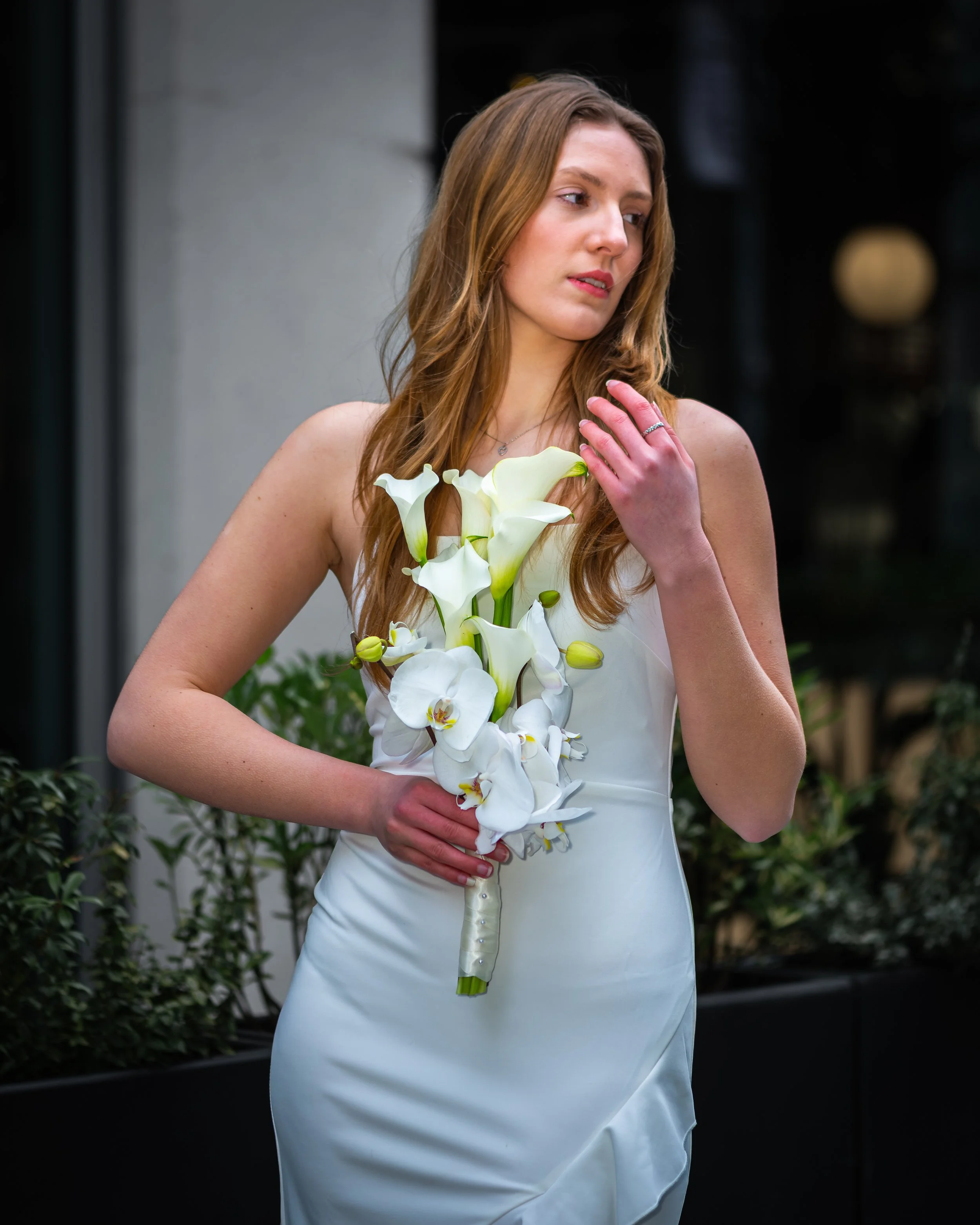 The Serene Silk - Bridal Bouquet