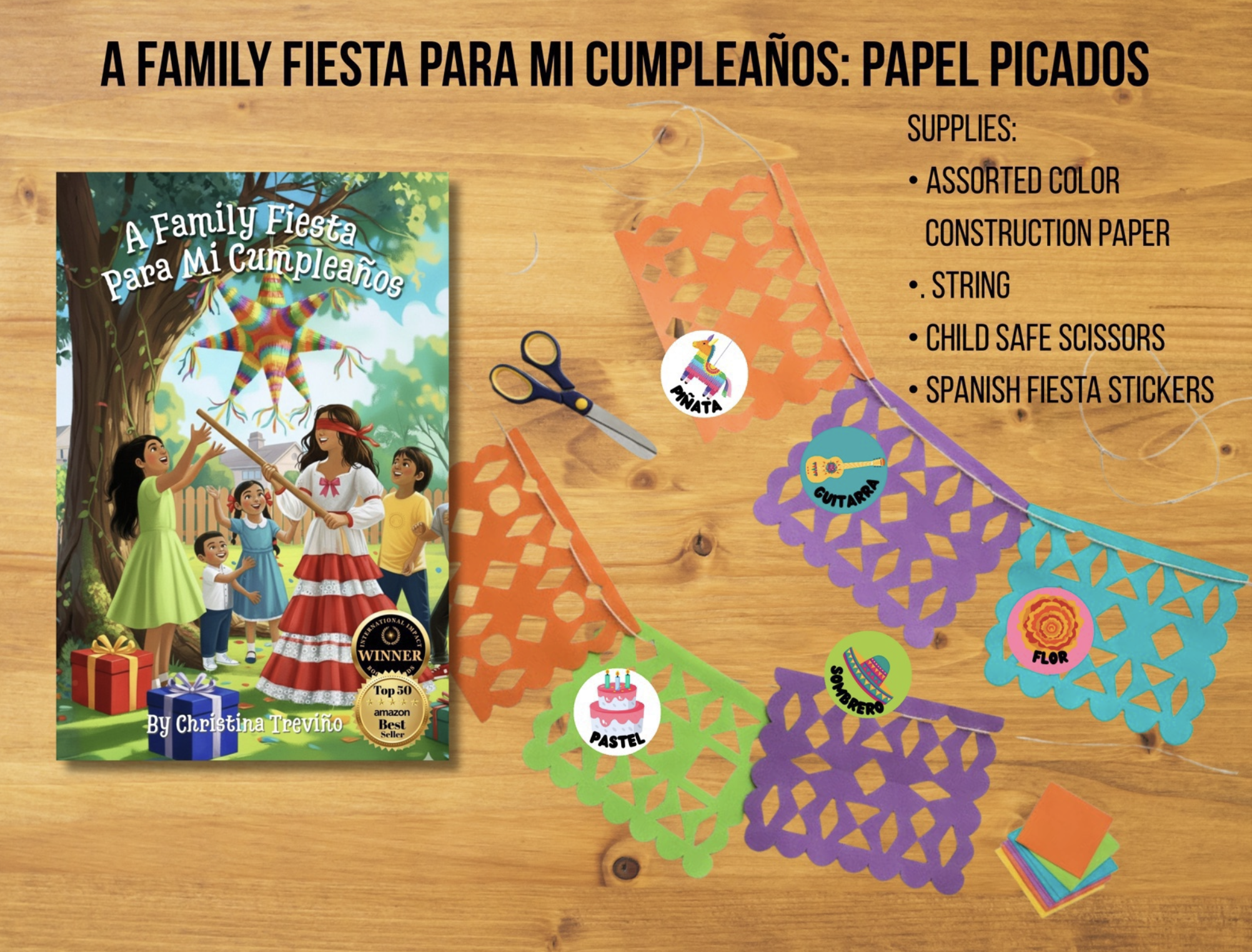 ¡Viva la Fiesta! Making Papel Picado Flags (Defiance, OH)